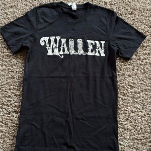Black Morgan Wallen Graphic T-Shirt